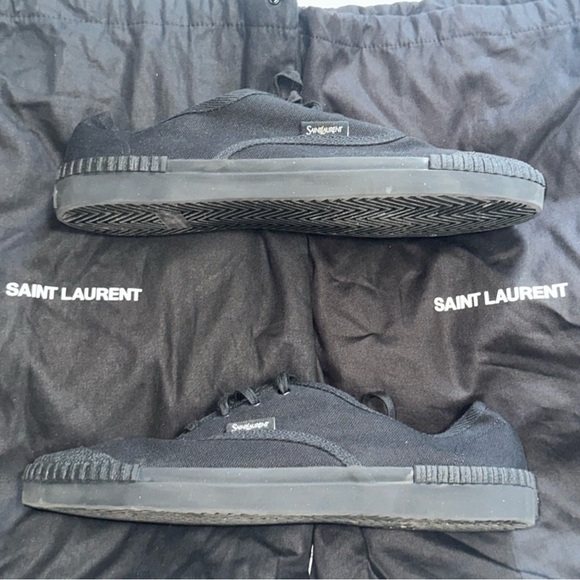 Saint Laurent Wes Sneakers Men’s size 8.5 - Picture 4 of 12